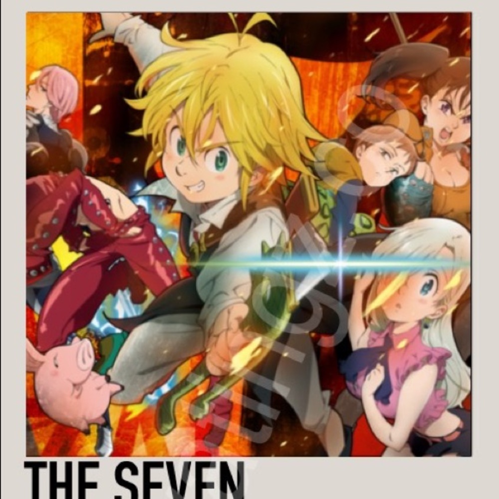 The Seven Deadly Sins Anime Keychain